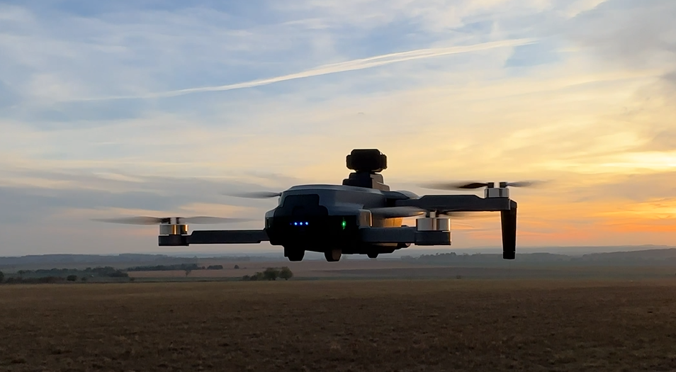 dron AERIUM MAX 108 LASER 4K Dual Camera GPS recenze