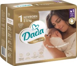 Nejlevnější DadaExtra Care 1 Newborn 2-5 kg 23 ks">