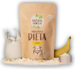 Nejlevnější NaturalProtein Proteinová dieta 350 g">