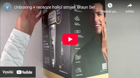 Unboxing + recenze holicí strojek Braun Series 9 PRO+ 9667