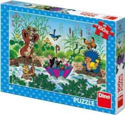 Nejlevnější Dino Krtek Krtečkova plavba XL 100 dílků">