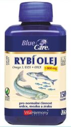 Nejlevnější VitaHarmony Rybí olej Omega 3 1000 mg 150 tobolek">