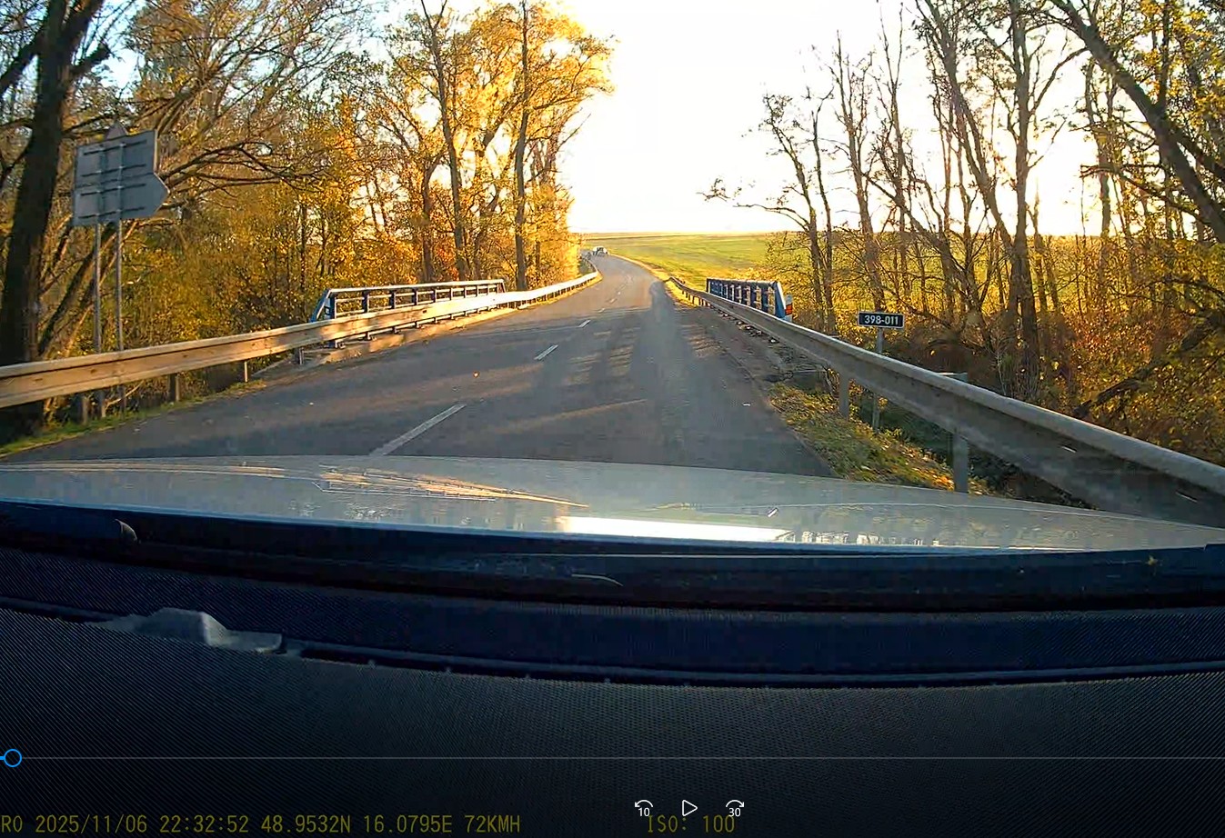 DOD GS980D - přední kamera 4K