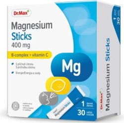 Nejlevnější Dr.Max Magnesium Sticks 400 mg 30 sáčků">