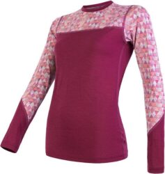 Nejlevnější Sensor Merino Impress long sleeve fialová">