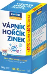 Nejlevnější Revital Vápník+hořčík+zinek+vit. D3+K1 150 tablet">